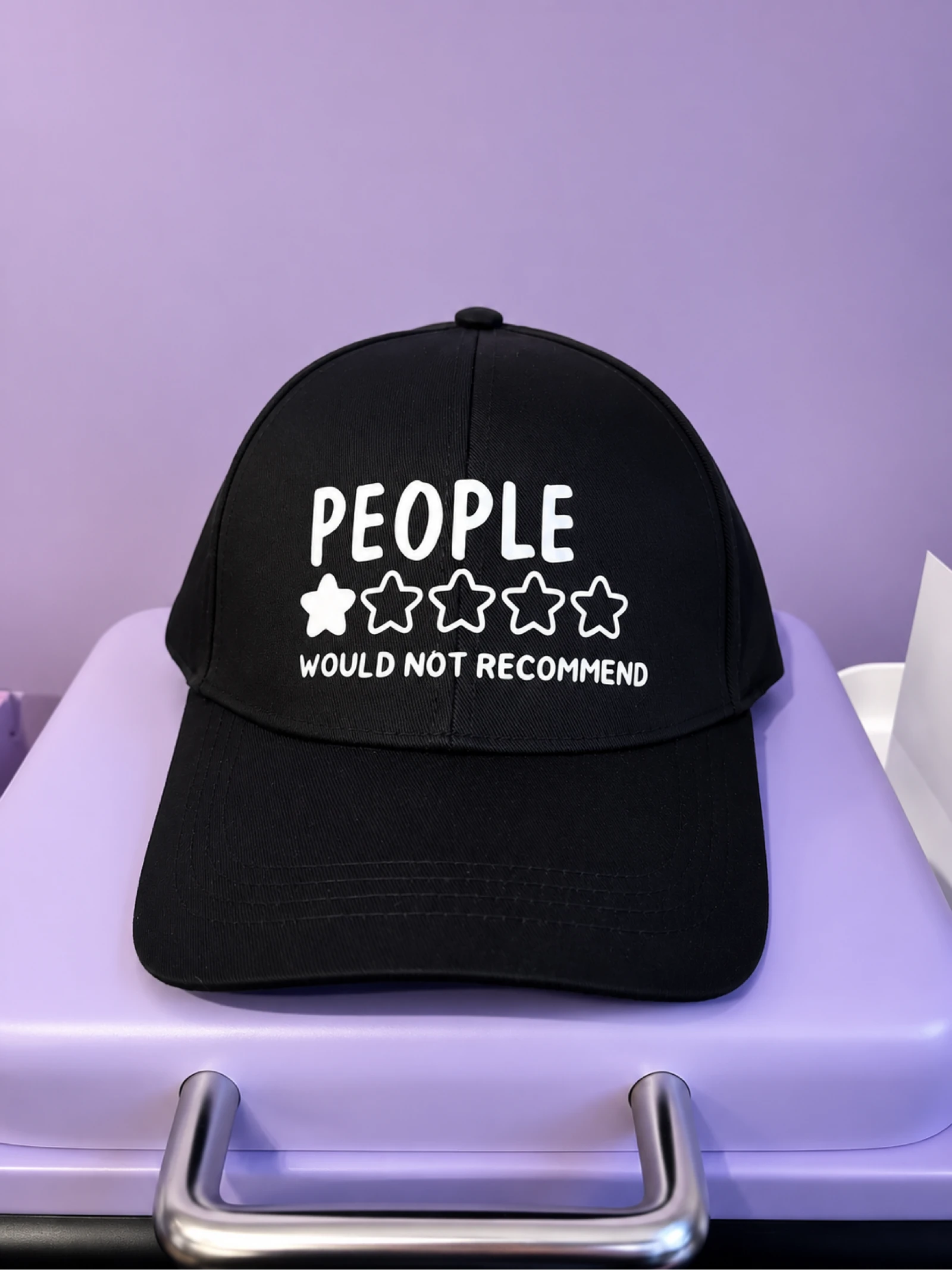 People ⭐☆☆☆☆ – Would not recommend. 😅